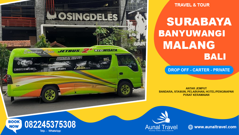travel Banyuwangi Surabaya murah