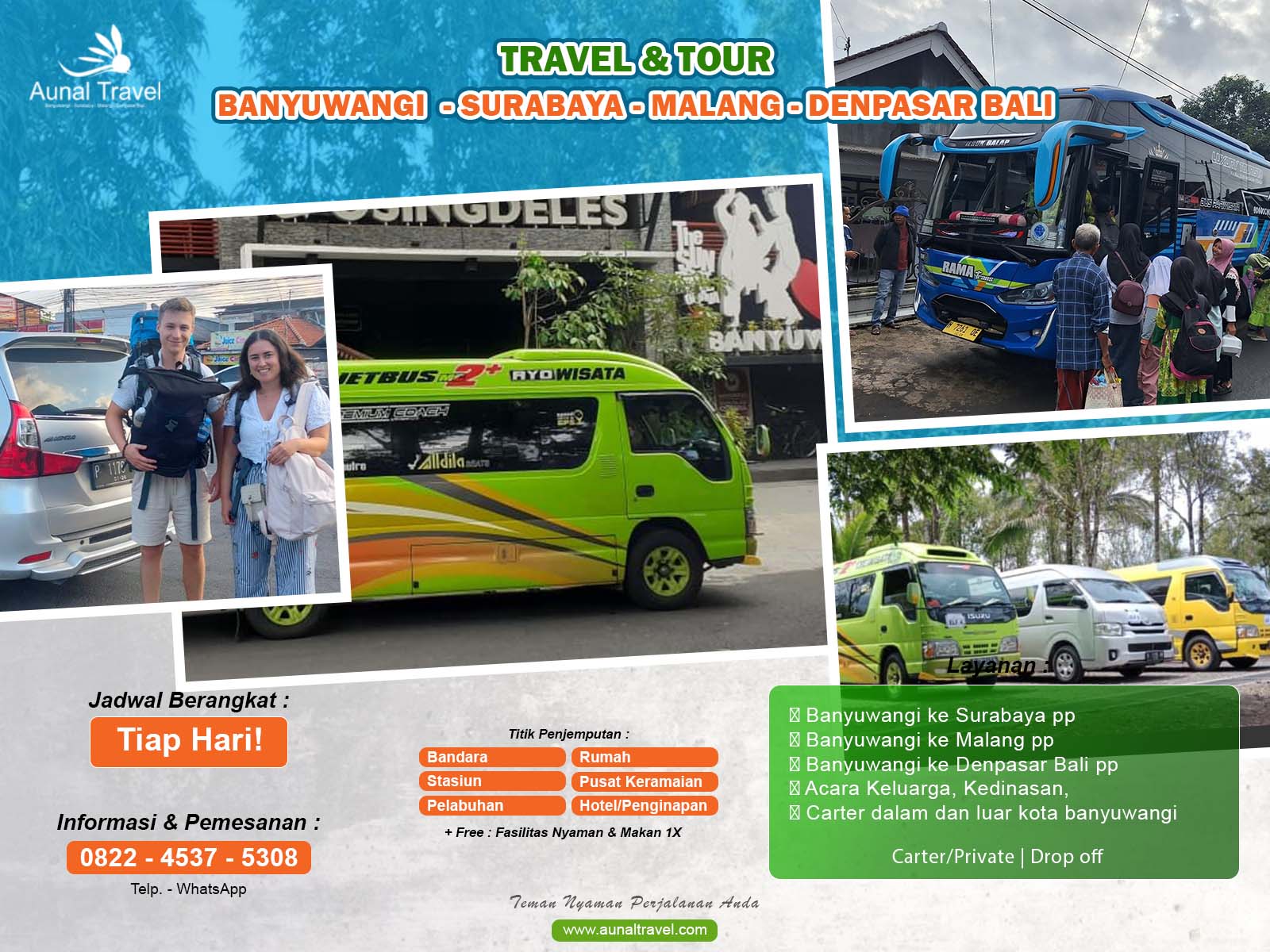 travel malang situbondo banyuwangi