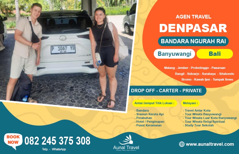Mobil Travel Denpasar Bali Banyuwangi Malang