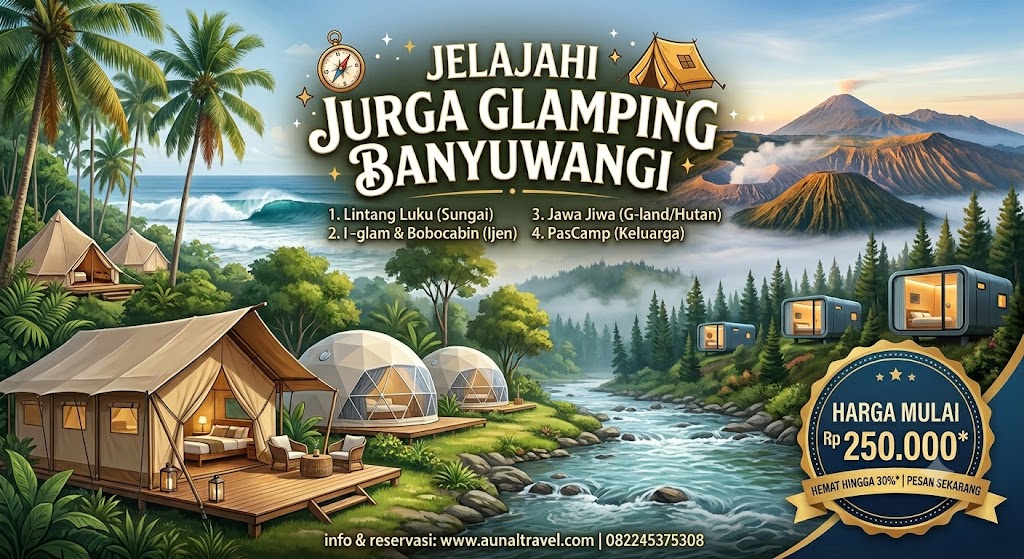 Wisata Tempat Glamping Banyuwangi