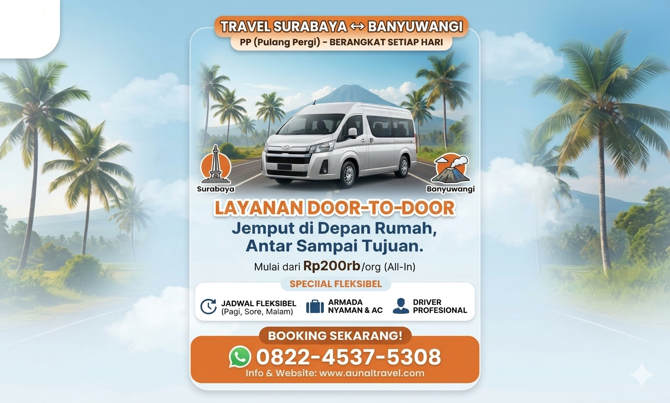 travel surabaya situbondo banyuwangi