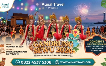 gandrung sewu 2026 jadwal banyuwangi