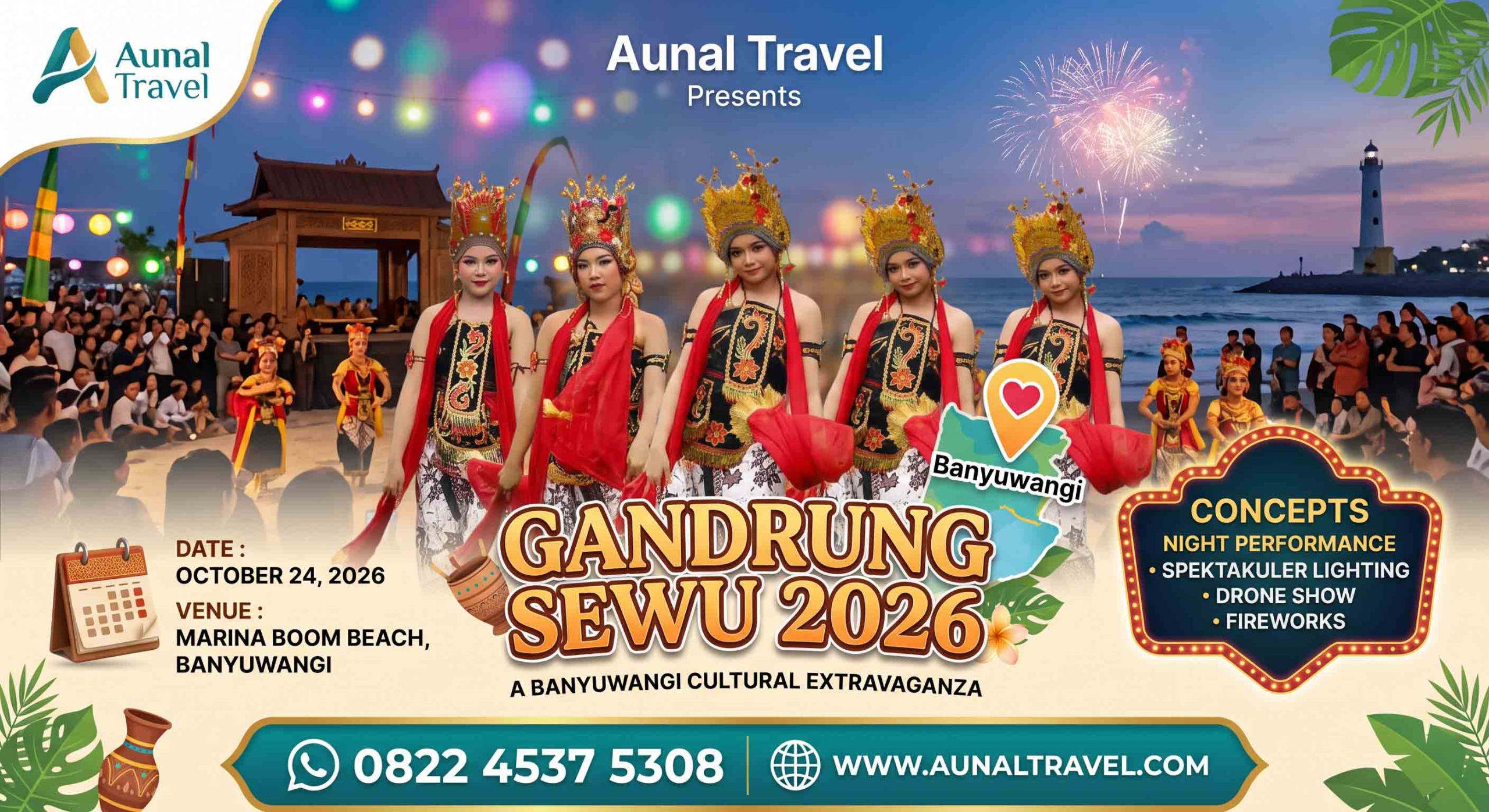 gandrung sewu 2026 jadwal banyuwangi